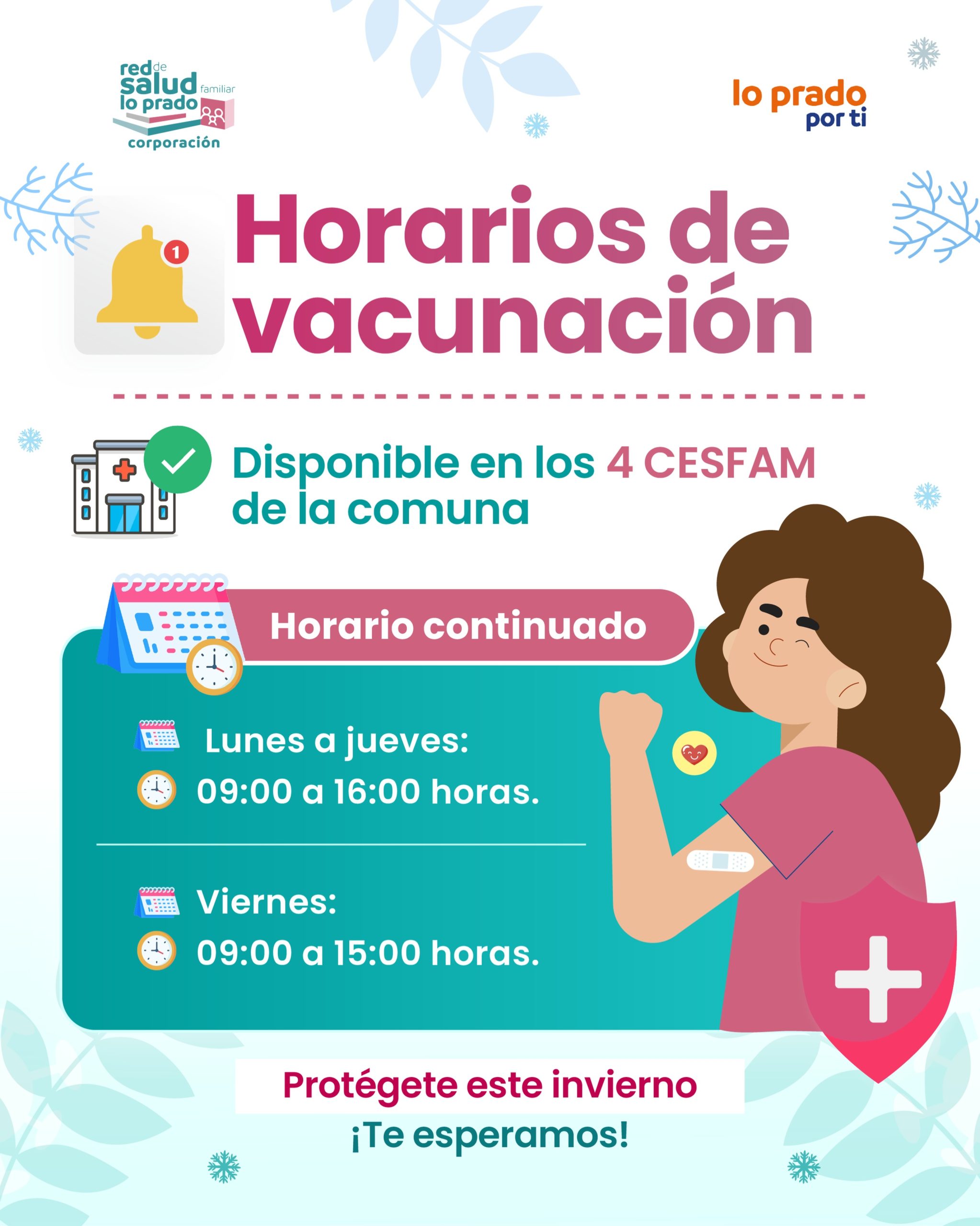 horarios-de-vacunacion-actualizada-cesfam-lo-prado